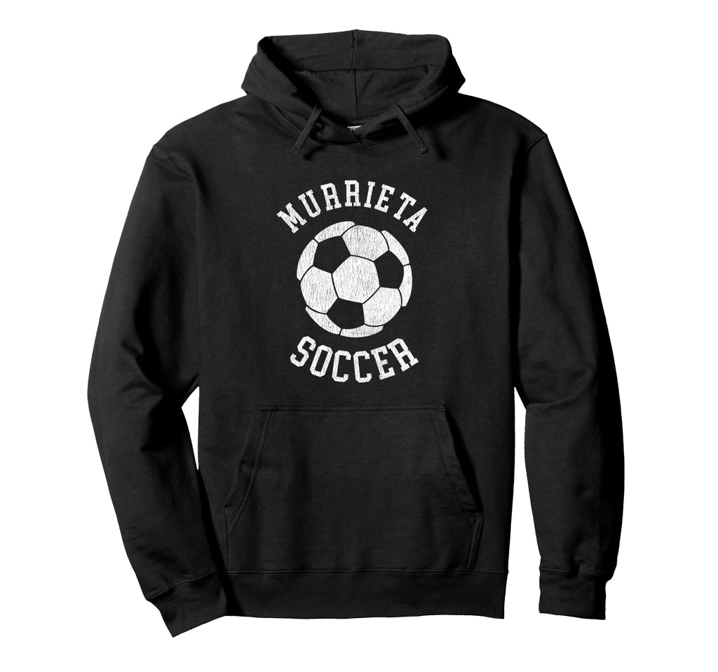 Murrieta Soccer Distressed 90S Hoodie - Streetwear Style for Adults