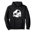 Religious Jesus Soccer Christ God Hoodie - Minimalist Print for Adults