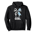 Ball Soccer Volleyball Coquette Bow Hoodie - Graphic Print for Adults