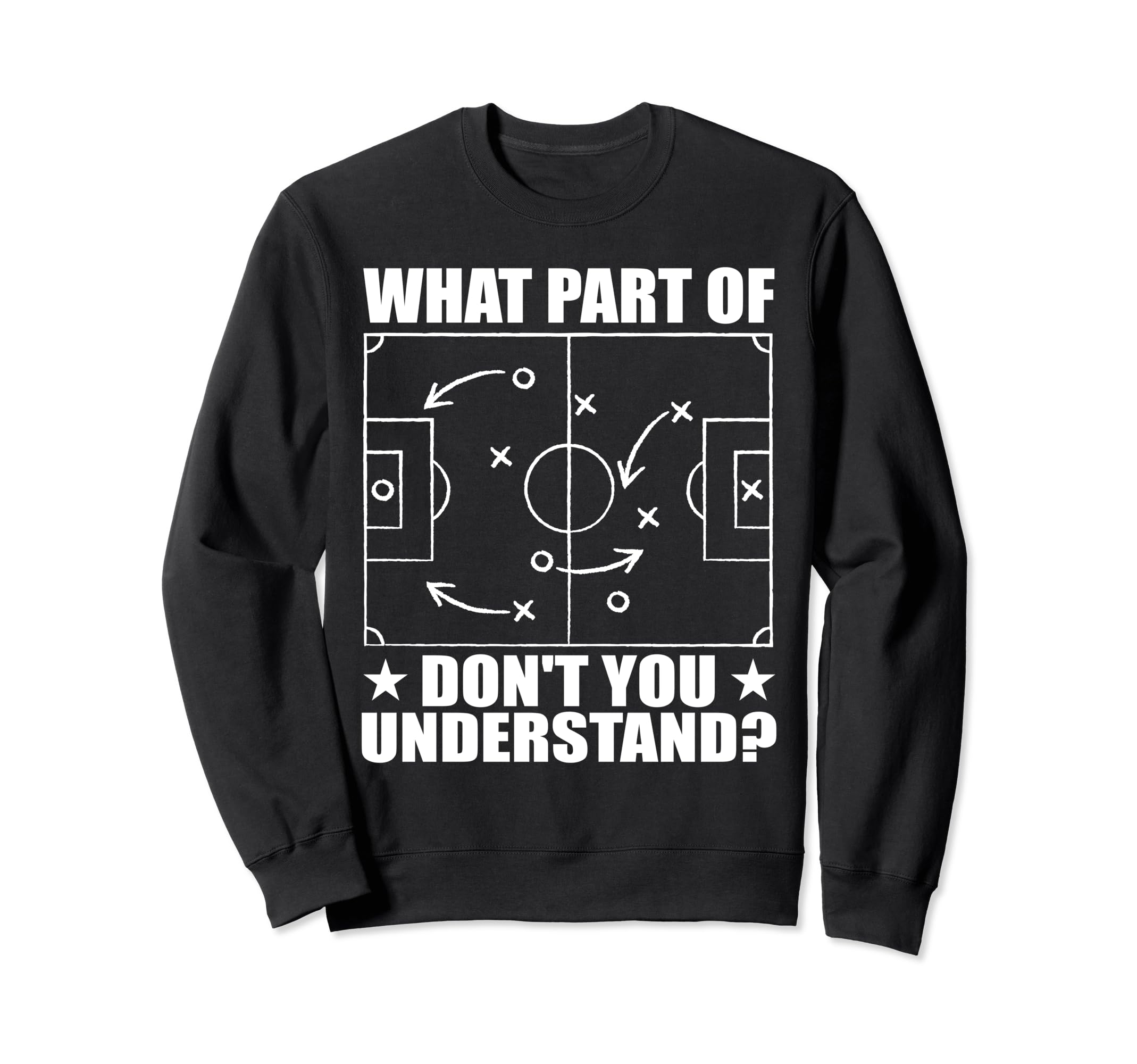 Funny What Part Soccer Dont You Sweatshirt - Novelty Apparel for Adults