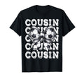 Coquette Soccer Cousin Matching T-Shirt - Fun Novelty Design Men Women