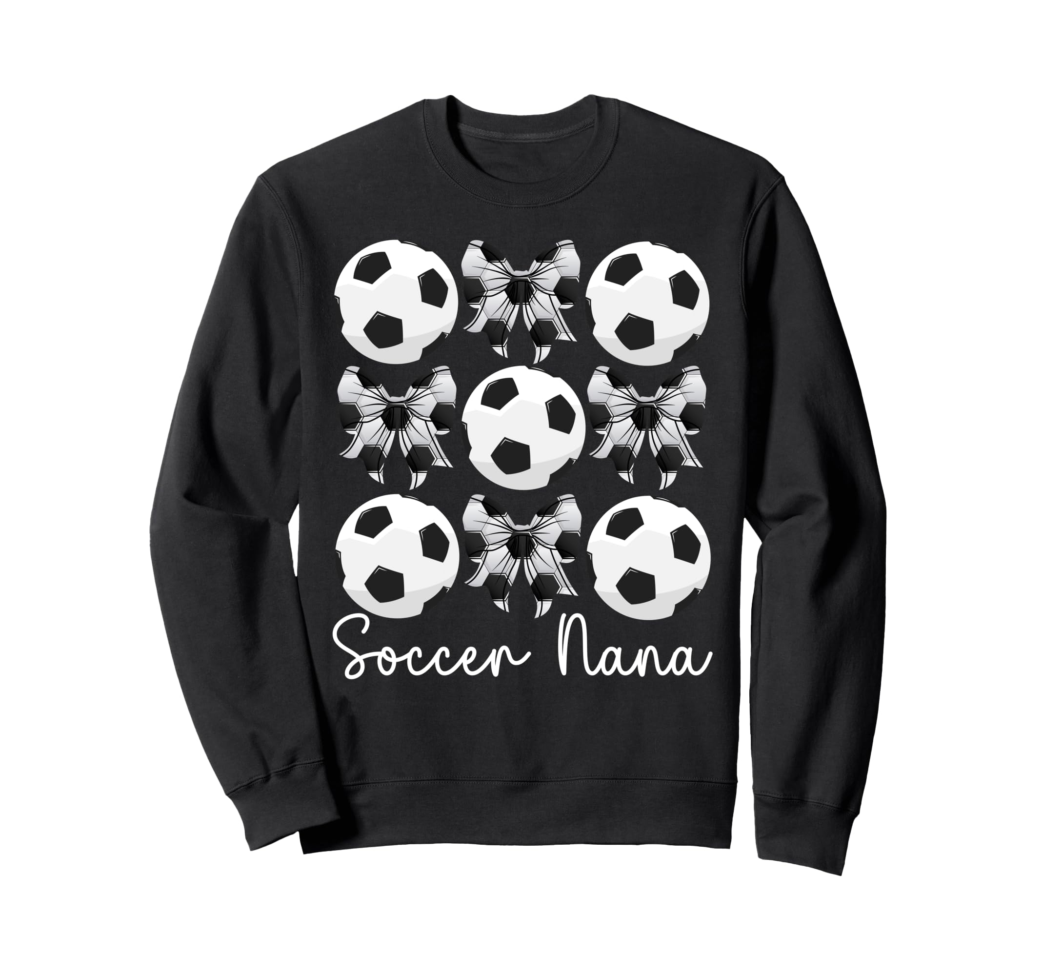Soccer Nana Coquette Nana Soccer Sweatshirt - Novelty Apparel Men Women