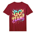 Go Team Sports Tournament Game Day T-Shirt - Fun Novelty Design Men Women