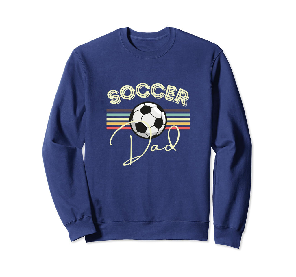 Soccer Dad Fun Sweatshirt - Unique Graphic Unisex