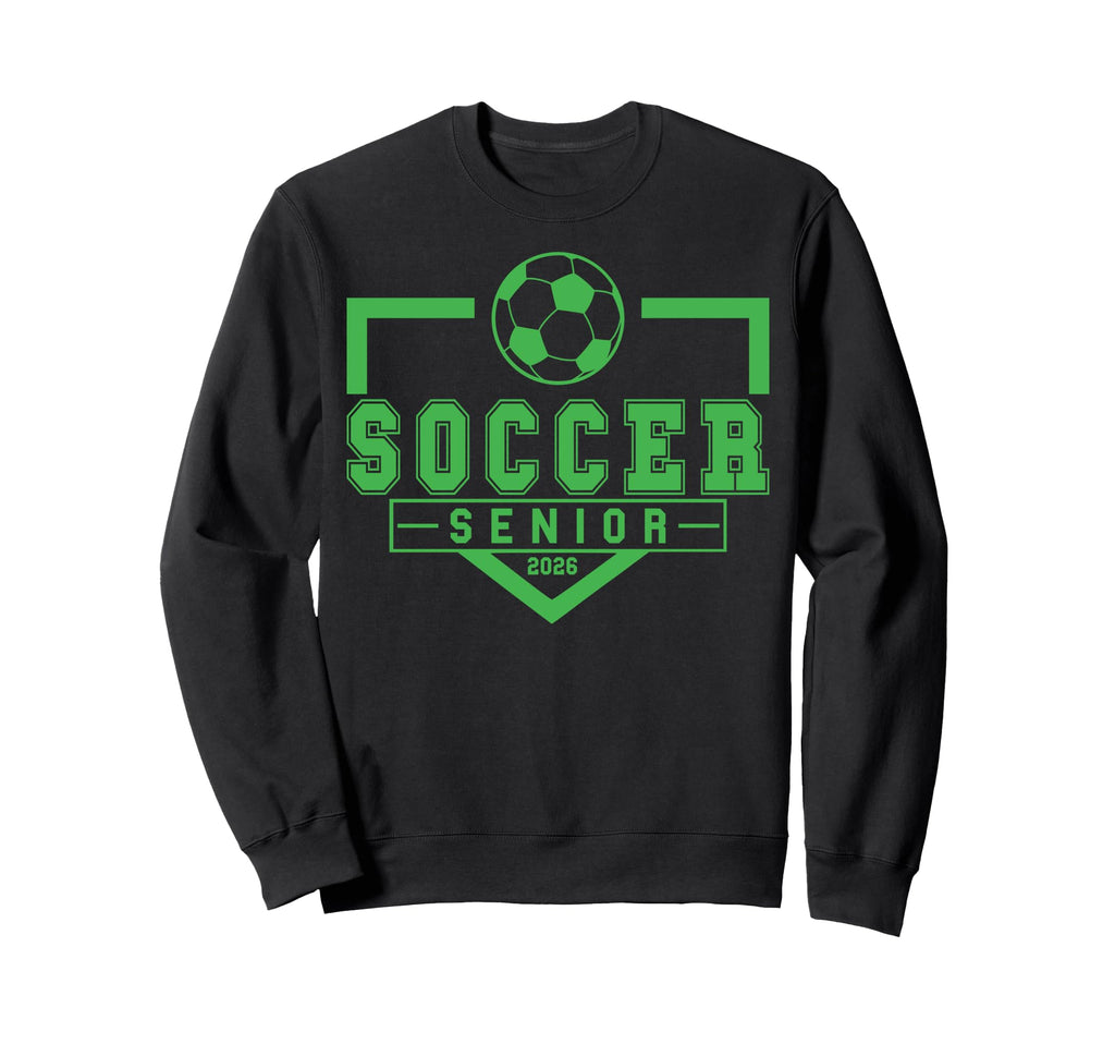 Soccer Senior Night Soccer Senior 2026 Sweatshirt - Trendy Graphic Unisex