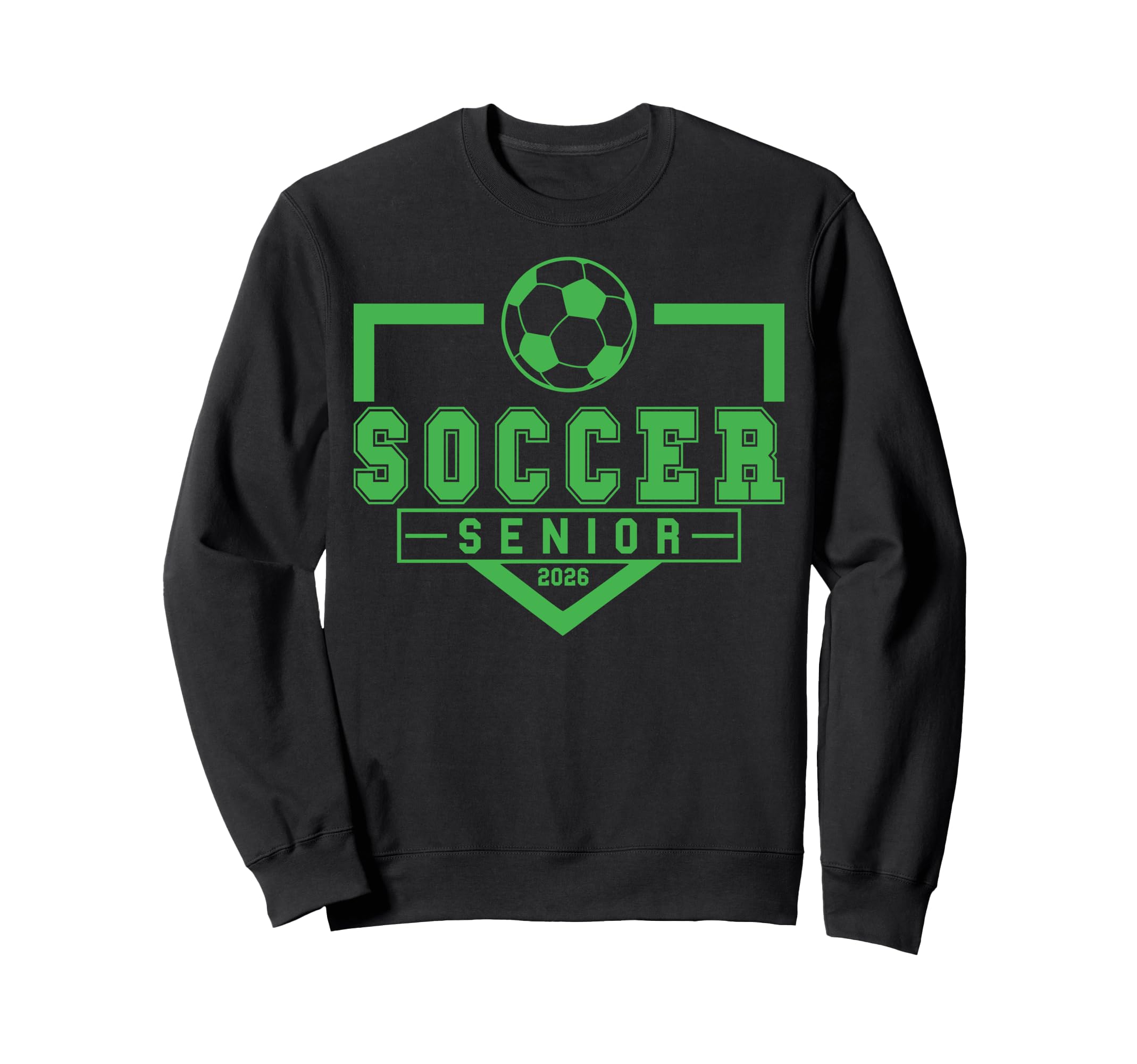 Soccer Senior Night Soccer Senior 2026 Sweatshirt - Trendy Graphic Unisex