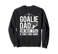 Soccer Goalie Dad Best Title Dad Sweatshirt - Custom Art Print Men Women