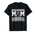 Funny Ice Hockey Goalkeeper Mom Ice Hockey T-Shirt - Unique Graphic Unisex