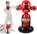 Punching Bag for Kids,New Upgraded 360°Rotating Kids Punching Bag,Inflatable Boxing Bag Toy for Boys Girls, Christmas Birthday Gift for Kids Age 3-12