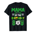 Mama Birthday Soccer Goal Family T-Shirt - Fun Novelty Design Men Women