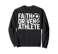 Christian Soccer Player Religious Sweatshirt - Custom Art Print Men Women