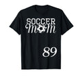 Soccer Mom Jersey Number 89 Favorite T-Shirt - Graphic Print for Adults
