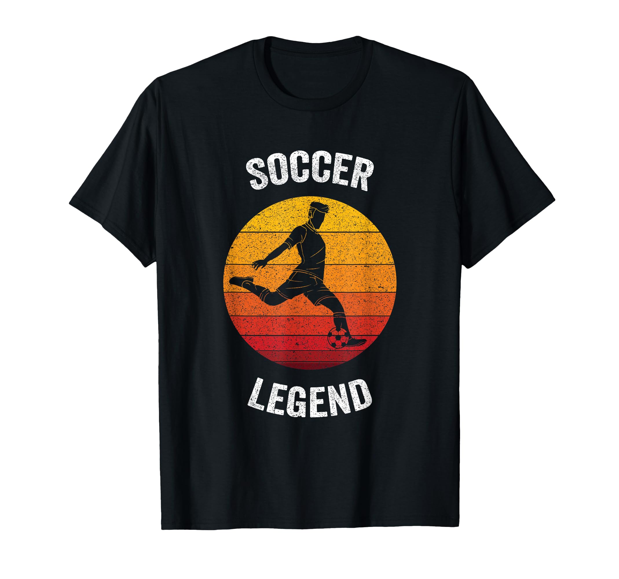 Soccer Legend Football T-Shirt - Aesthetic Graphic Men Women