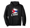 Cuba Flag Pride Patriotic Dna Soccer Hoodie - Fun Novelty Design Men Women