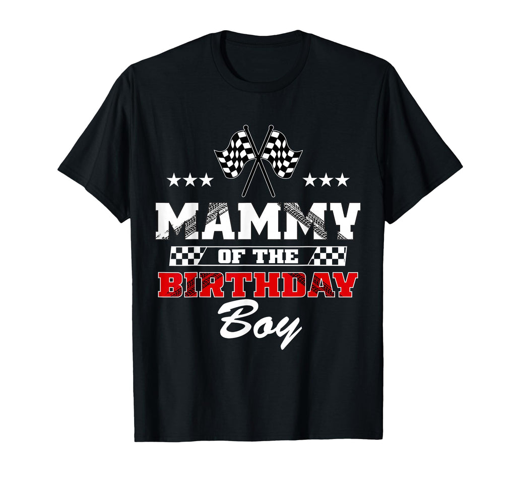 Mammy Birthday Soccer Party Family T-Shirt - Minimalist Print for Adults