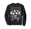 Game Day Soccer Sweatshirt - Aesthetic Graphic for Adults