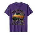 Soccer Runs This Family Soccer Mom T-Shirt - Unique Graphic Men Women