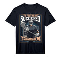 Funny Goalkeeper Lacrosse Goalie T-Shirt - Custom Art Print Unisex
