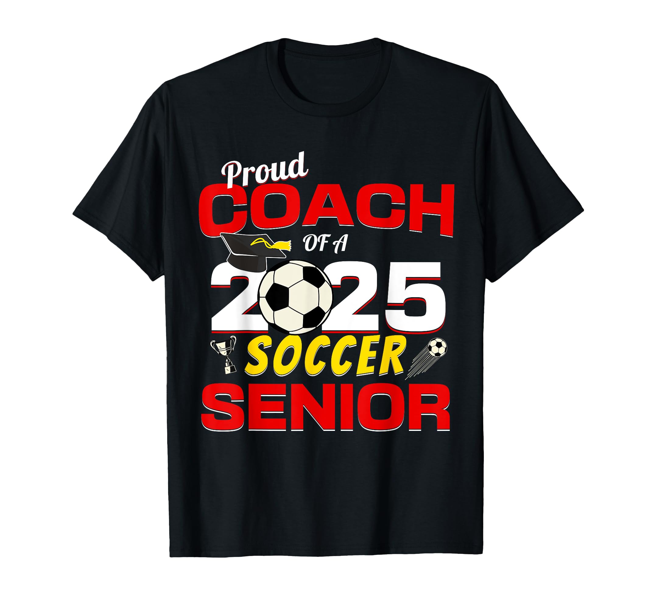 Senior Coach 2025 Proud Coach 2025 T-Shirt - Fun Novelty Design for Adults