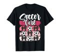 Soccer Coquette Bow Soccer Soccer T-Shirt - Casual Everyday Wear Unisex