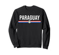 Paraguay Flag Sports Soccer Football Sweatshirt - Streetwear Style Unisex
