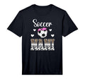 Mens Soccer Nani Leopard Grandma Nani T-Shirt - Streetwear Style Men Women