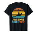7Th Birthday Soccer Player 2017 T-Shirt - Aesthetic Graphic for Adults