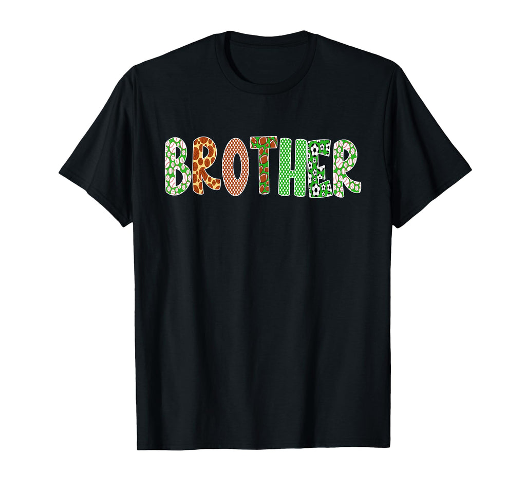 Sports Baller Brother Birthday Party T-Shirt - Streetwear Style for Adults