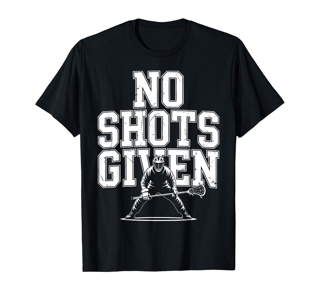 Lacrosse Defense Lax Goalkeeper T-Shirt - Casual Everyday Wear Unisex
