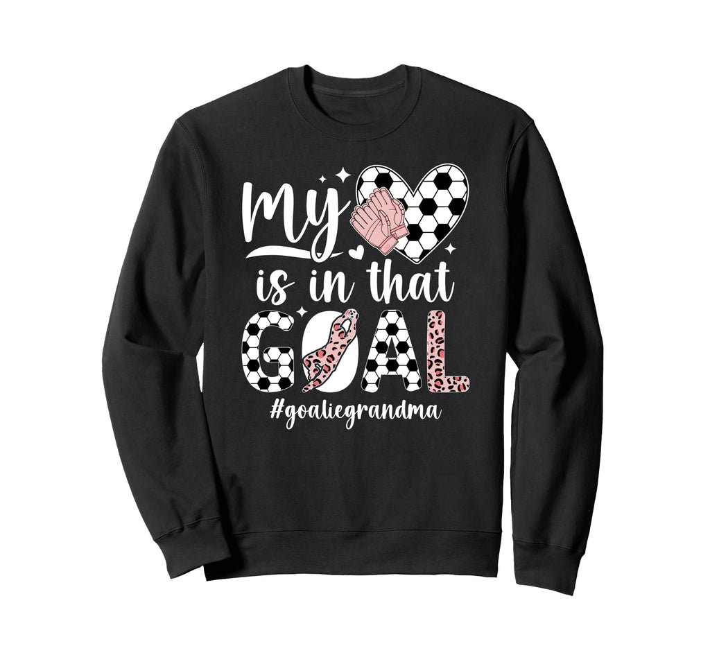 Proud Soccer Goalie Grandma Sweatshirt - Custom Art Print for Adults