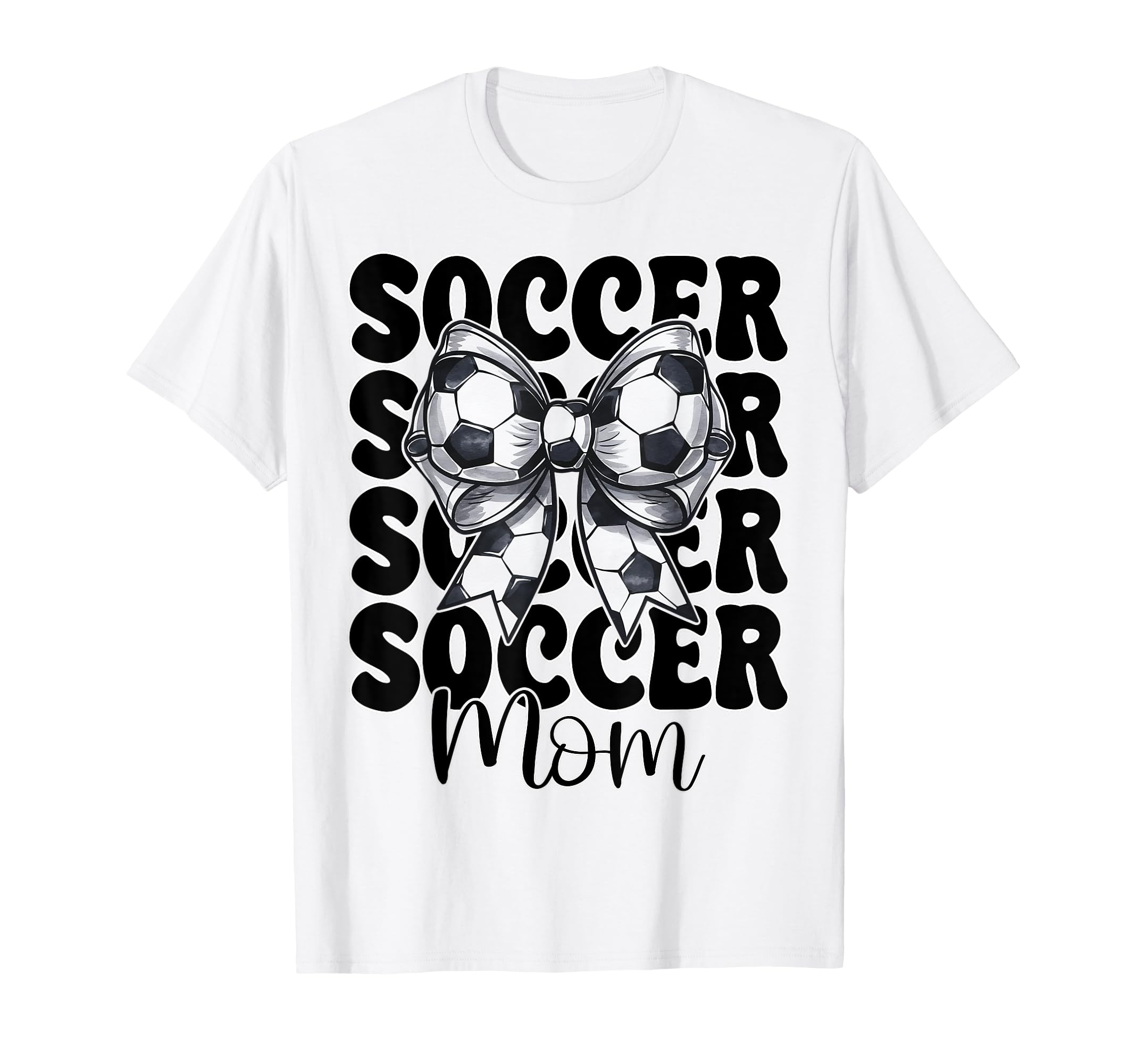Soccer Mom Soccer Mama Mothers Day T-Shirt - Custom Art Print for Adults