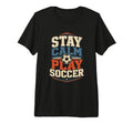 Football Collection Stay Calm And Play T-Shirt - Unique Graphic Men Women