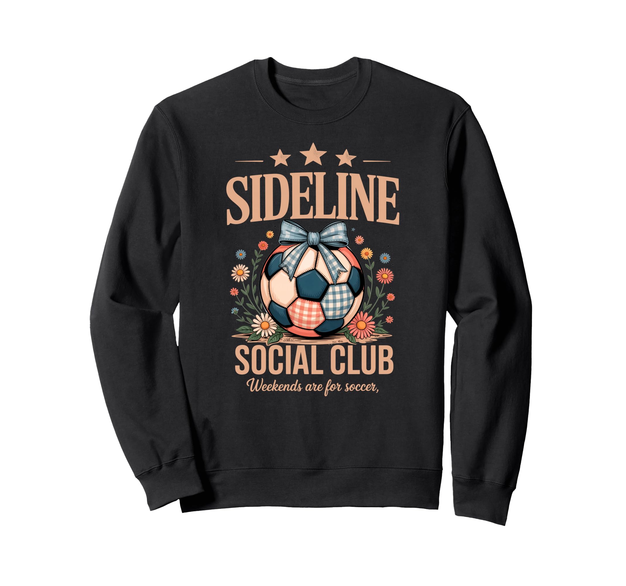 Sideline Social Club Soccer Sweatshirt - Casual Everyday Wear Men Women