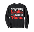 Proud Soccer Goalie Nana Sweatshirt - Casual Everyday Wear for Adults