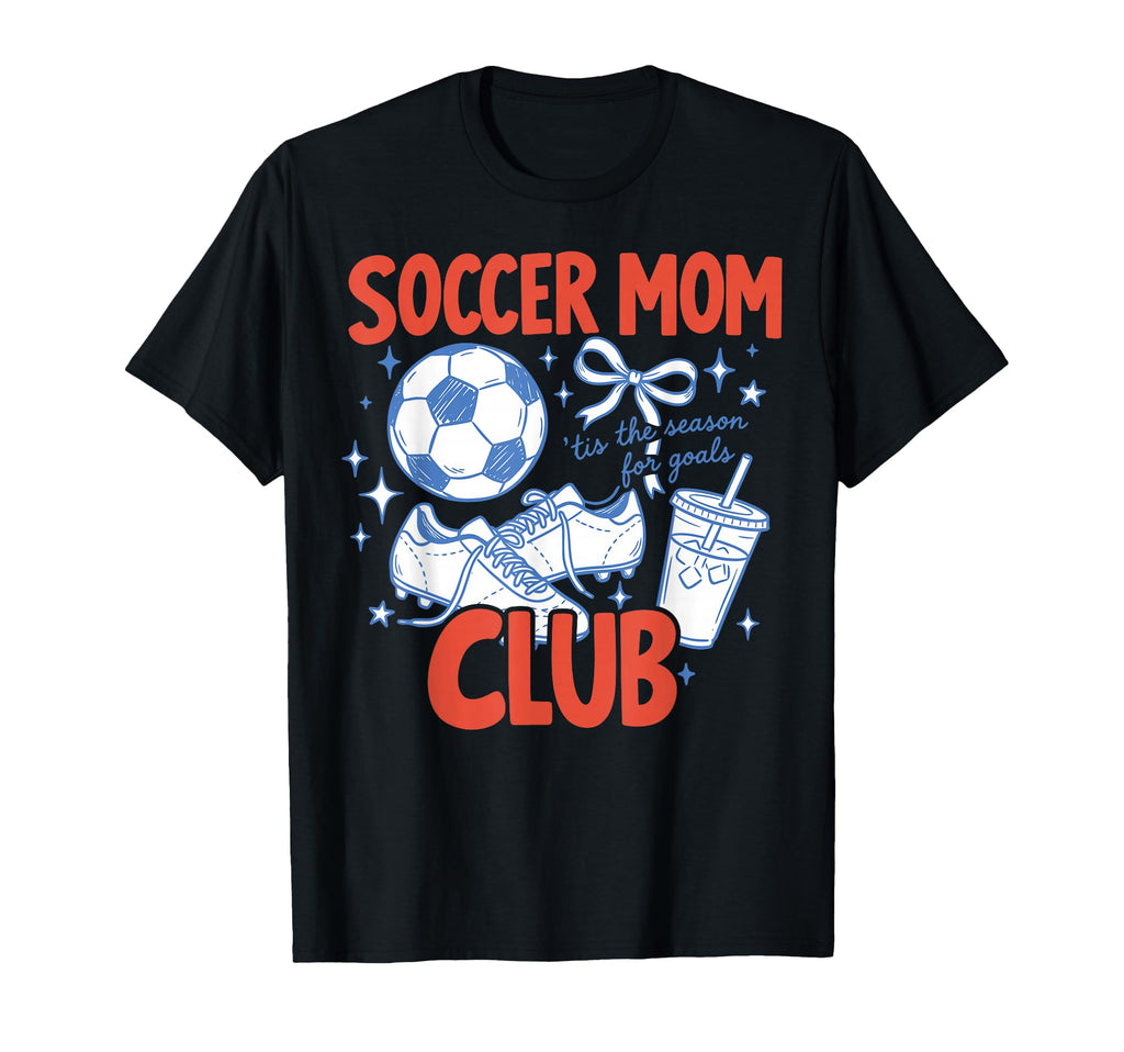 Sport Mom Coquette Bow Iced Coffee T-Shirt - Custom Art Print Men Women