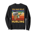Hurling Helmet Athletic Goalkeeper Sweatshirt - Aesthetic Graphic Unisex