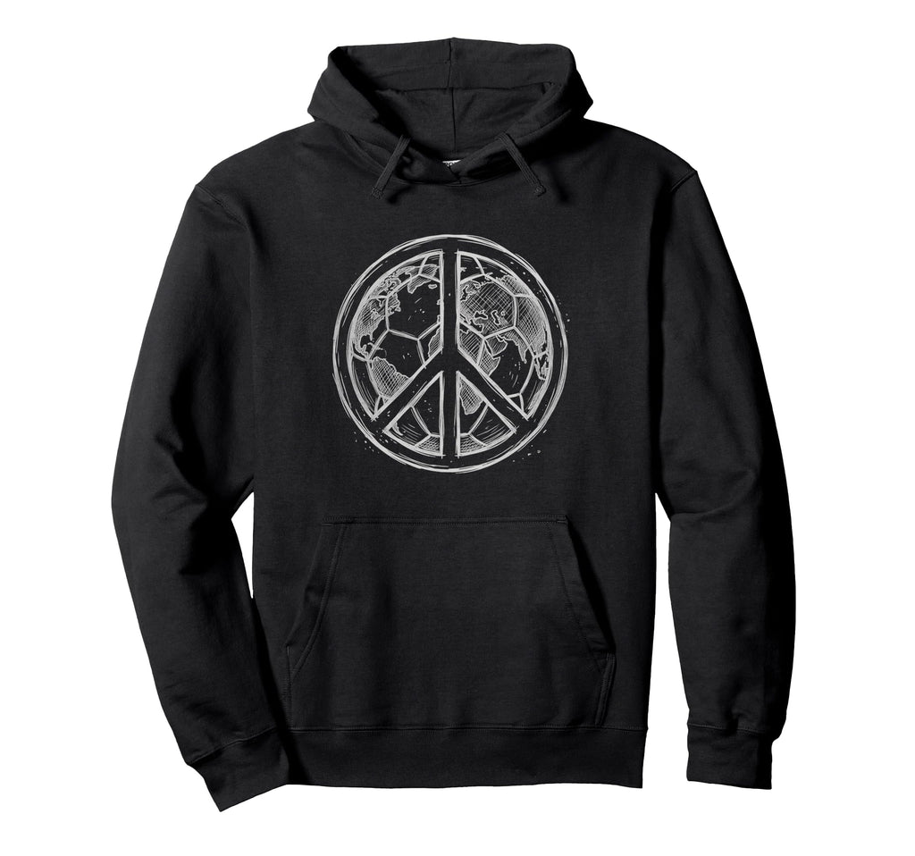 Soccer World Peace Is My Goal Futbol Hoodie - Graphic Print Men Women