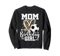 Mom Birthday Soccer Mom Leopard Sweatshirt - Unique Graphic for Adults