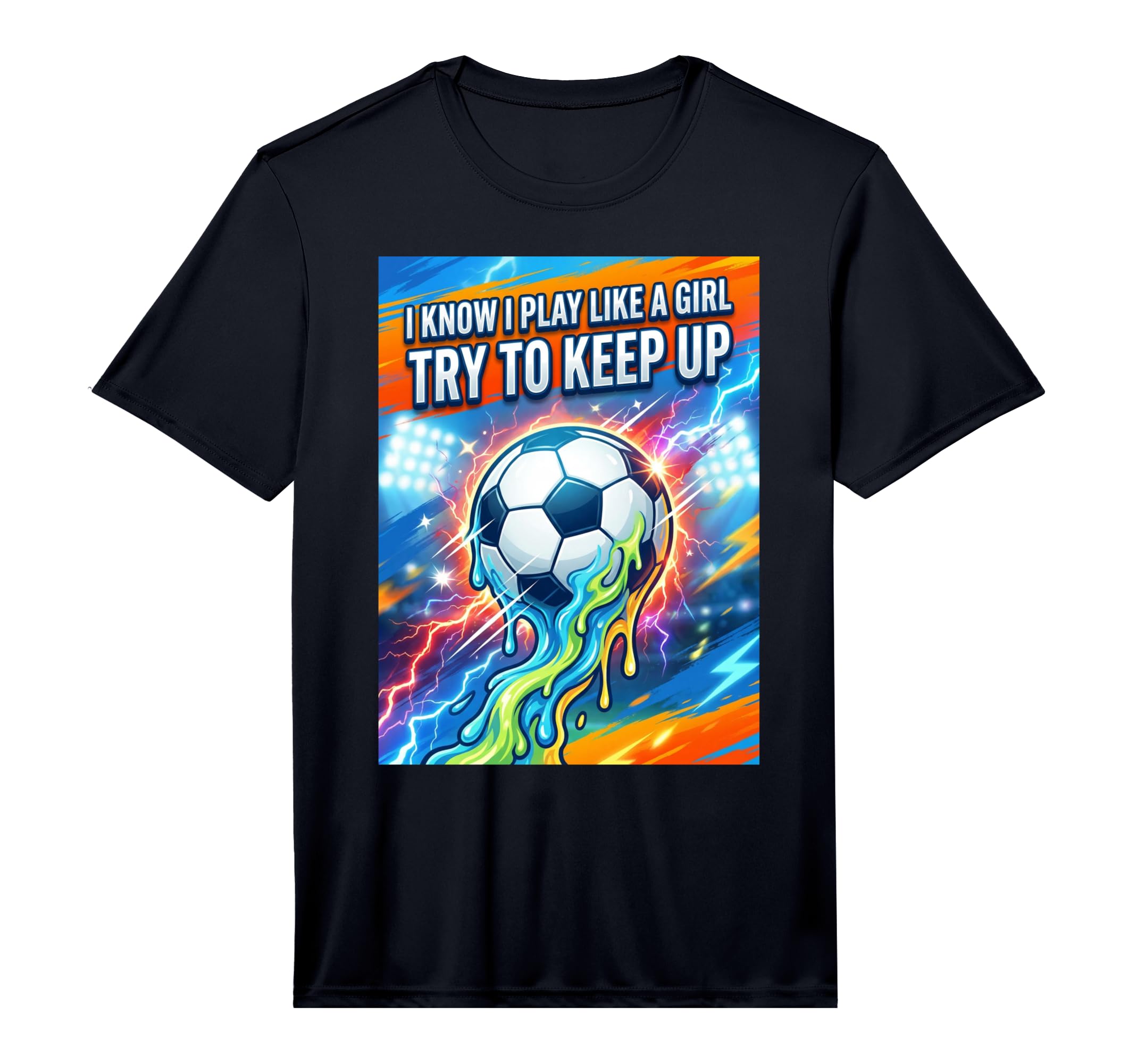 I Know I Play Like Try To Keep Up T-Shirt - Aesthetic Graphic Men Women