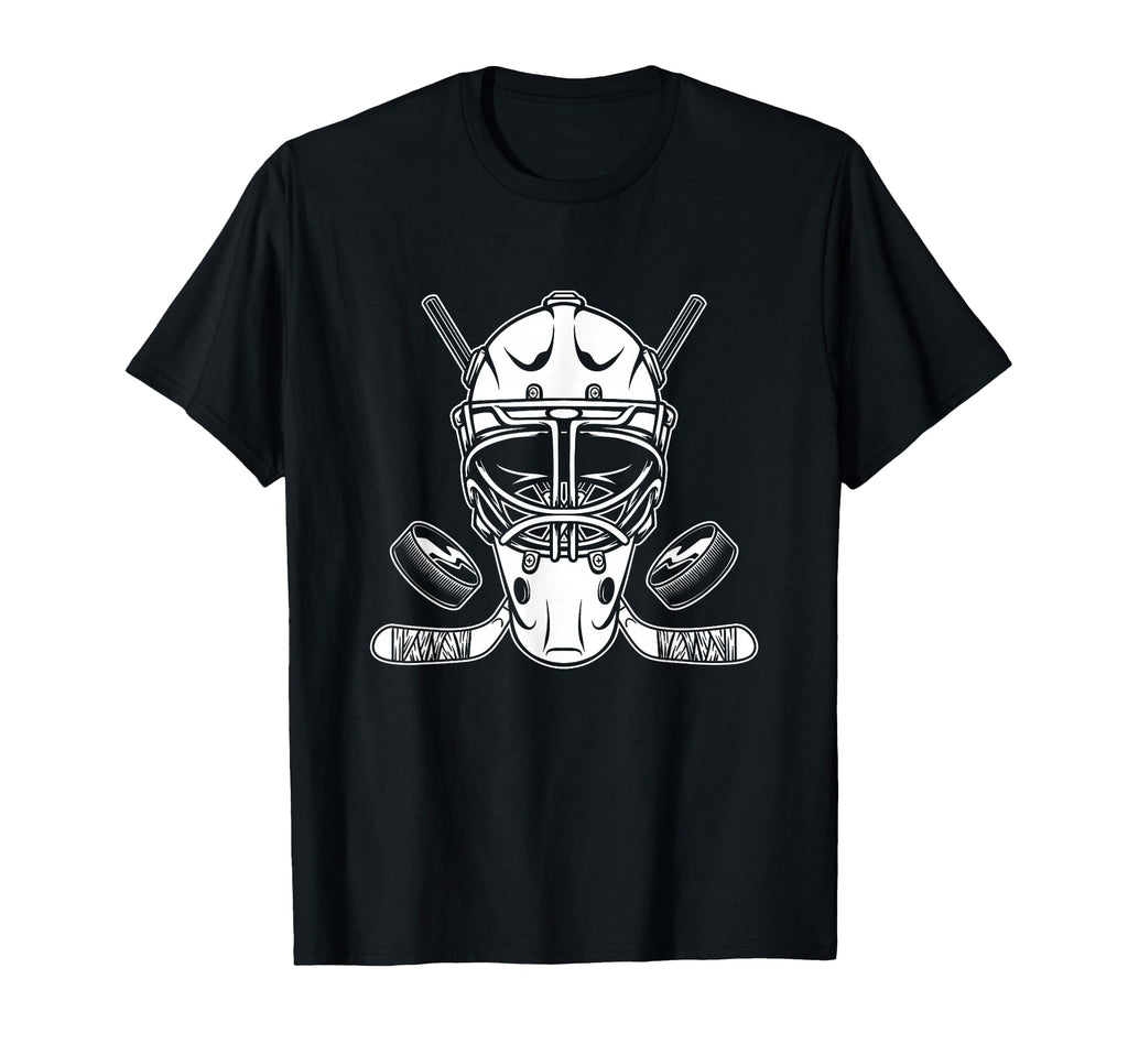 Ice Hockey Goalie Goalkeeper Goalie T-Shirt - Casual Everyday Wear Unisex