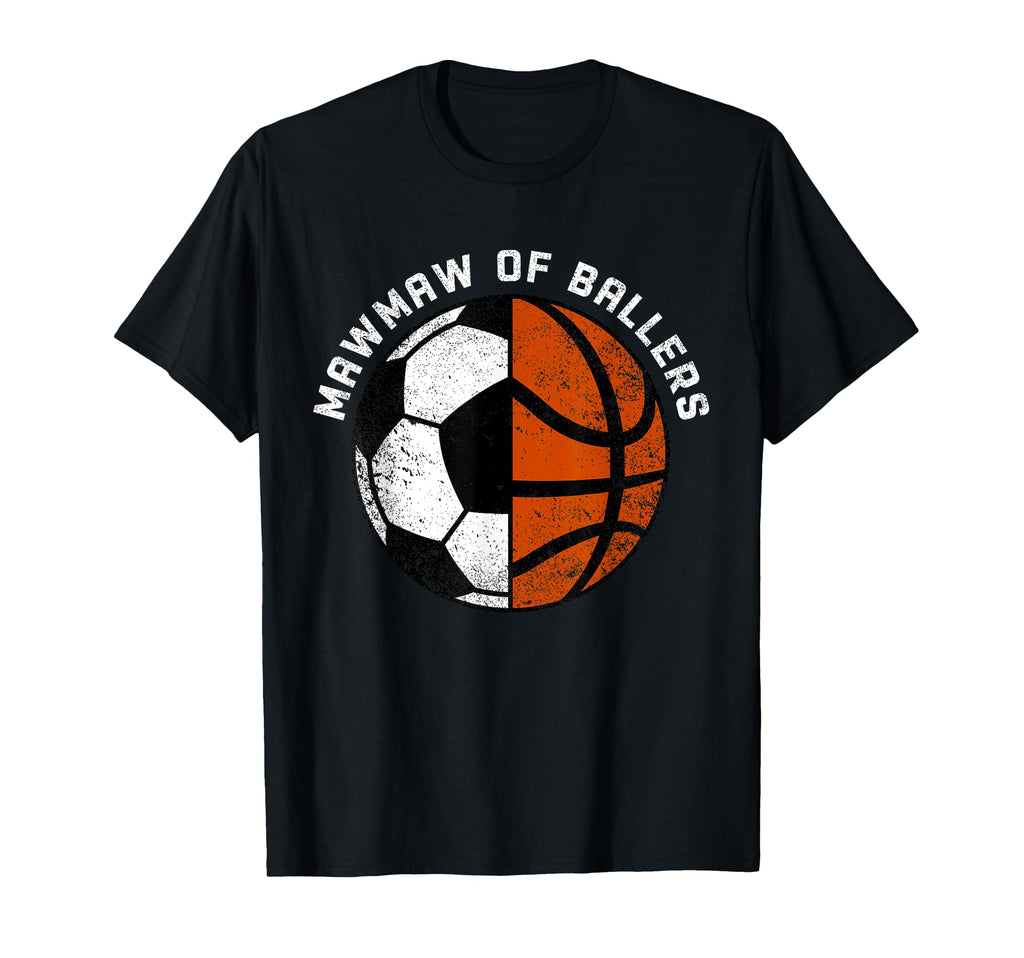 Mawmaw Ballers Funny Soccer T-Shirt - Aesthetic Graphic for Adults