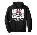 Soccer Soccer Mom Coquette Hoodie - Aesthetic Graphic for Adults
