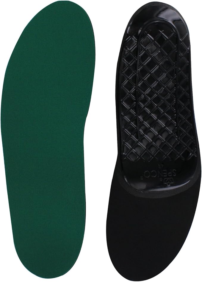 Spenco Rx Orthotic Arch Support Full Length Shoe Insoles, Women's 7-8.5/Men's 6-7.5