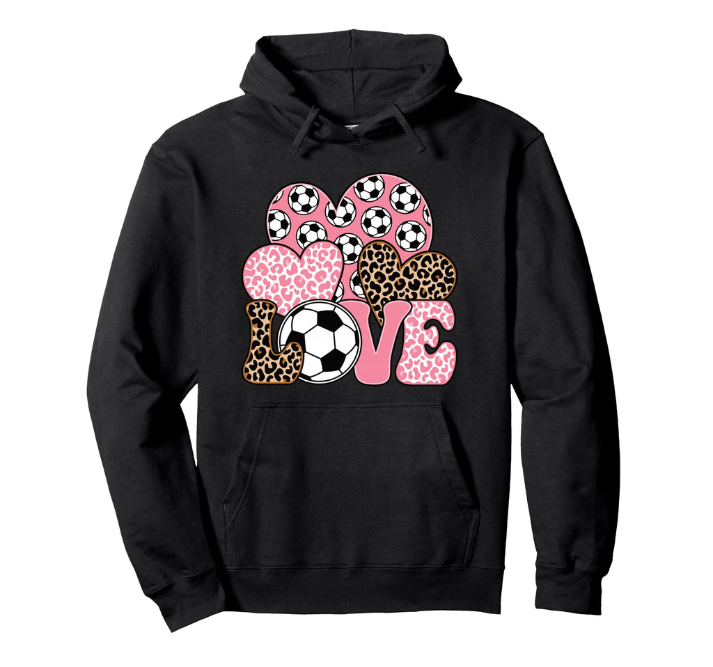 Love Soccer Soccer Lover Hoodie - Aesthetic Graphic Unisex