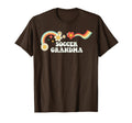 Groovy Script Funny Soccer Grandma T-Shirt - Streetwear Style for Adults