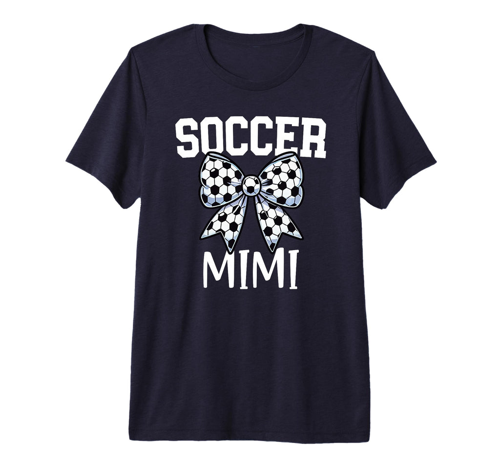 Soccer Mimi Soccer Game Day Proud T-Shirt - Custom Art Print for Adults