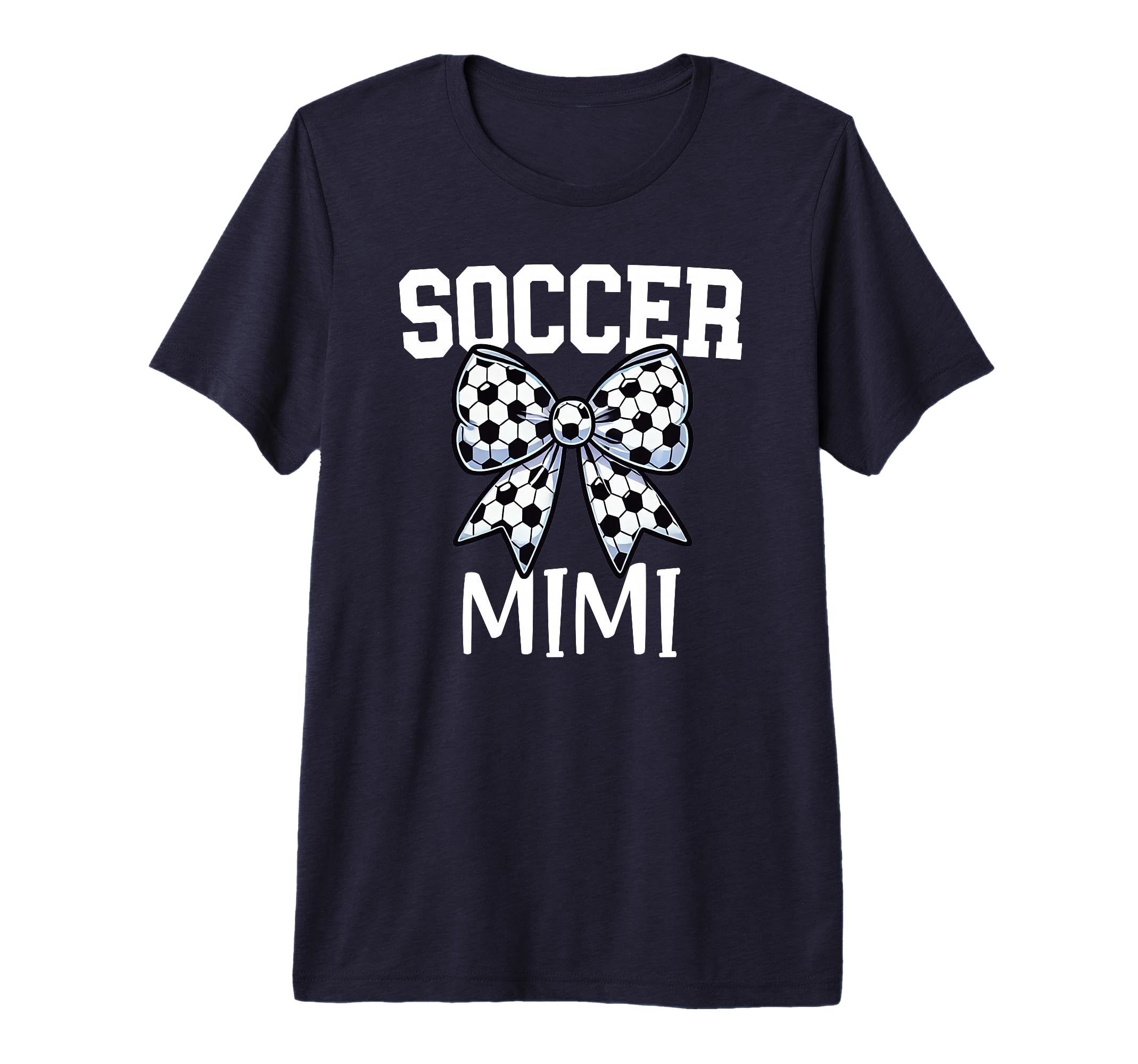 Soccer Mimi Soccer Game Day Proud T-Shirt - Custom Art Print for Adults