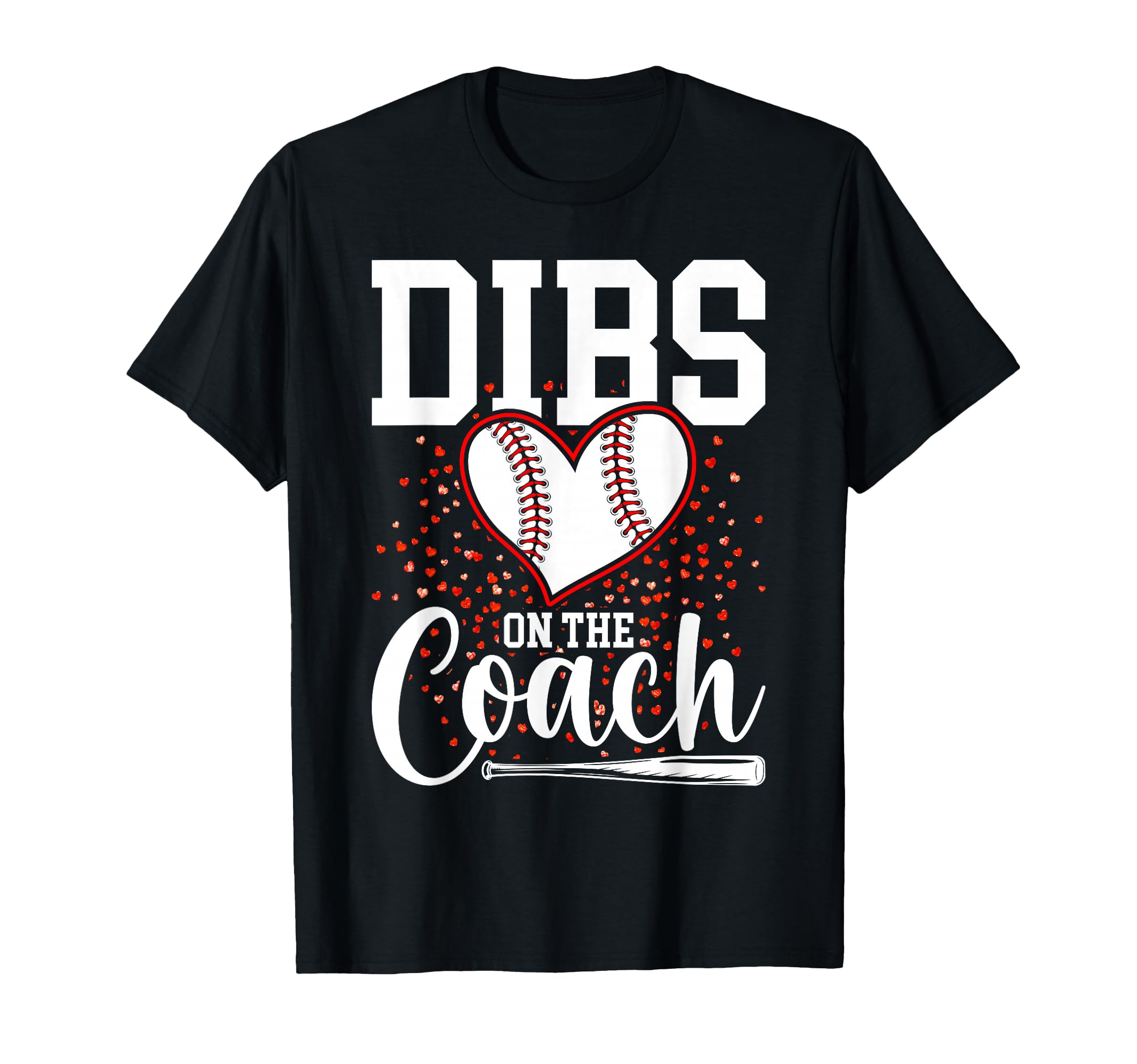 Womens Dibs Coach Coachs Wife T-Shirt - Custom Art Print for Adults