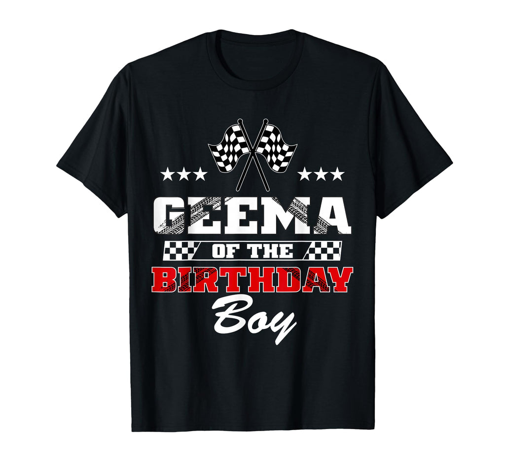 Geema Birthday Soccer Party Family T-Shirt - Novelty Apparel for Adults