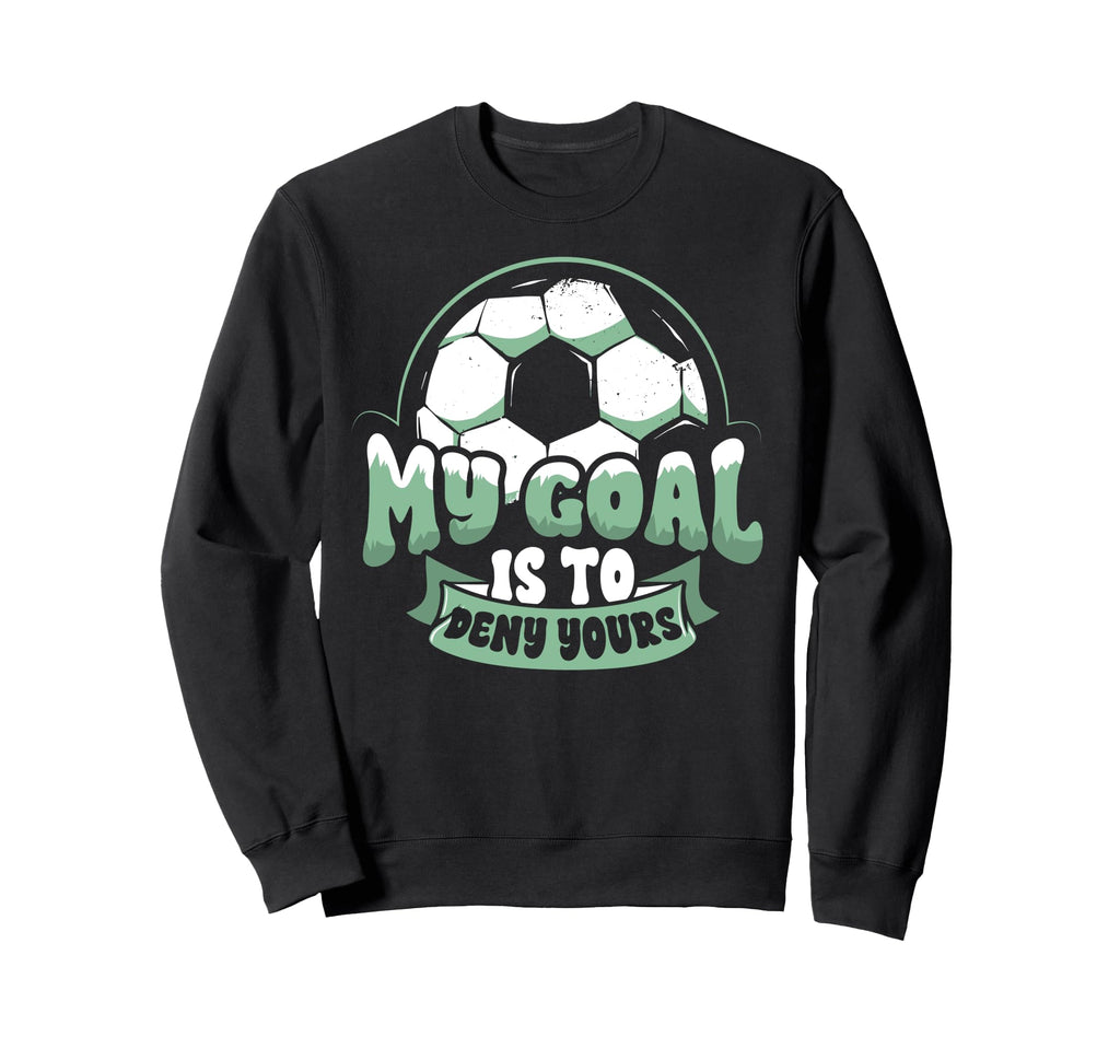 Soccer Player Goalie Goalkeeper Sweatshirt - Minimalist Print for Adults